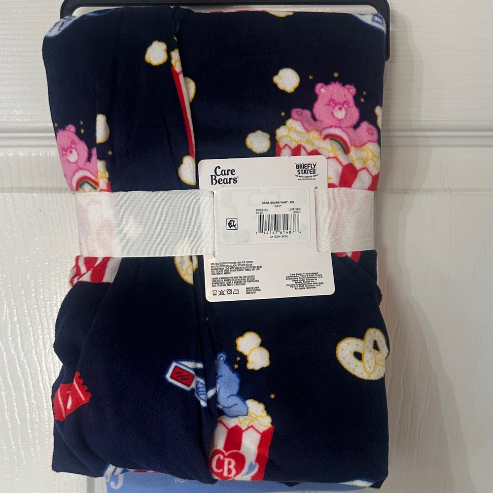 Care Bears Navy and Pink Sleep Pant With Pockets - Picture 4 of 4